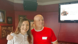 Jason Barnard and a fellow speaker