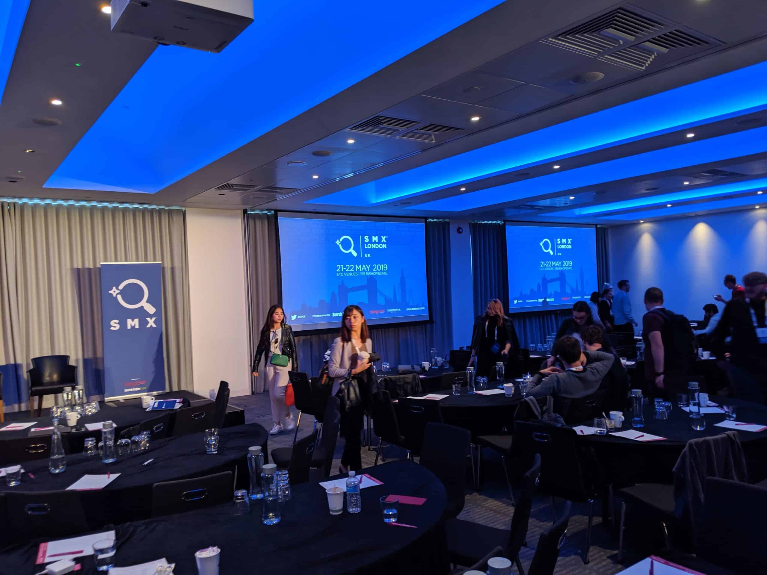 Jason Barnard attends the SMX London May 2019 Conference