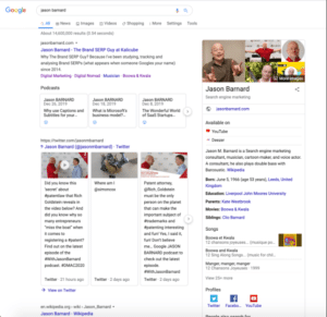 Crafting your brand SERP—best practices from Jason Barnard, THE Brand SERP guy