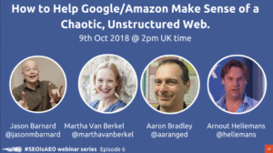 Episode 6: How to Help Google/Amazon Make Sense of a Chaotic, Unstructured Web