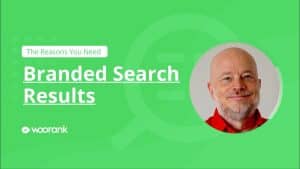Thumbnail: Branded SERPs Q&A with WooRank and Jason Barnard