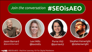#SEOisAEO: Machine Learning 101: The how, the why and … what ML means to us as marketers
