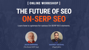 Thumbnail: The Future of SEO On-SERP SEO