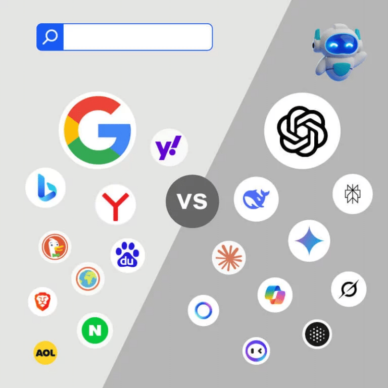 Featured image for AI Chatbots vs Search Engines