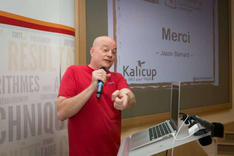 Jason Barnard at SEO Camp Lorraine 2016