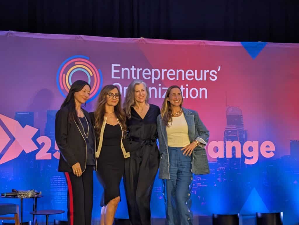 angel-shark-experience-on-stage-of-eo-deal-exchange-event