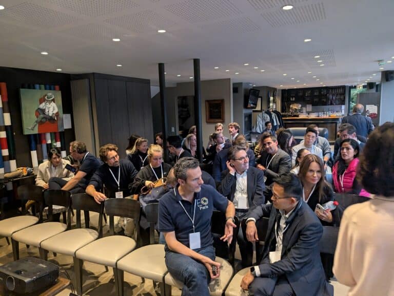Jason Barnard, Kalicube CEO and EO Paris Member, Attends Strategic Masterclass and Networking Evening at L’Étrier on September 25, 2025.
