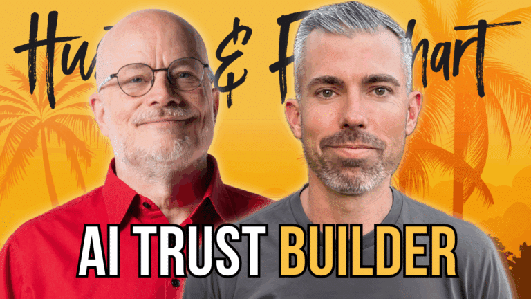 Featured Image for Beating the Algorithm: How to Build Trust with AI Search Engines - Jason Barnard on the Hustle and Flowchart Podcast