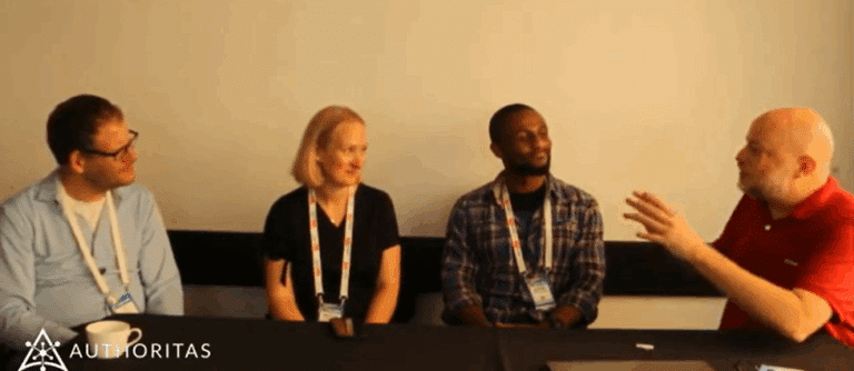 Jason Barnard Hosting Live Interviews for Authoritas at BrightonSEO 2019
