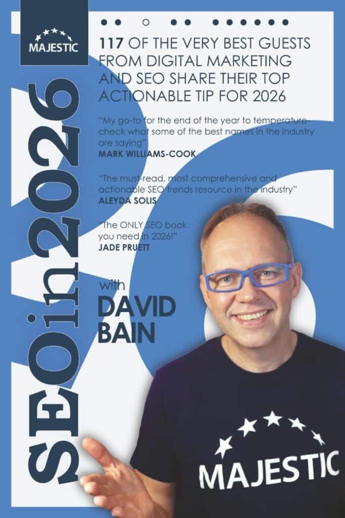 SEO in 2026 (Majestic / David Bain) - front cover