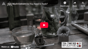 Jason Barnard Hosts Tea Time SEO How Much Content Do You Need to Rank with Alice Farren, Martyna Walas, and Charlotte Ross, Practical Tips for Smarter Content SEO